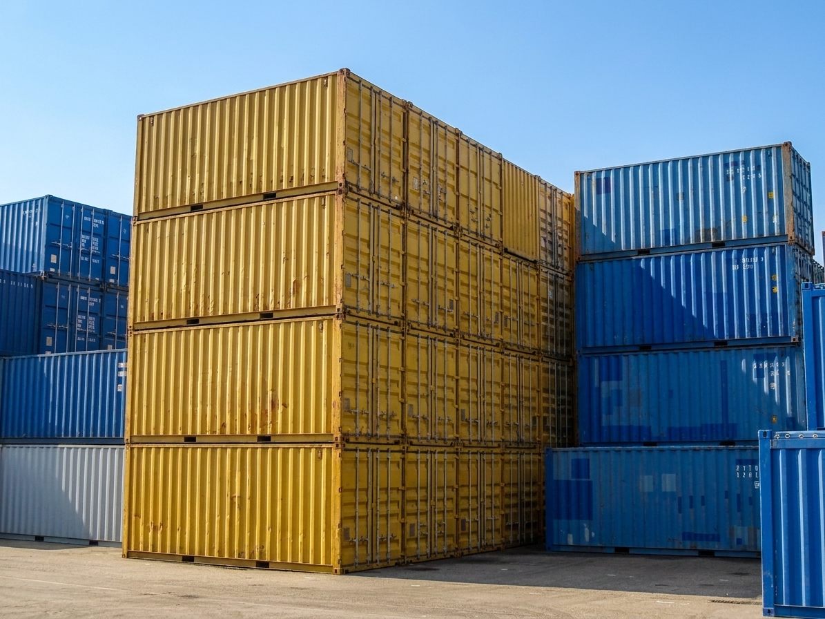 Standaardcontainer van 20 voet