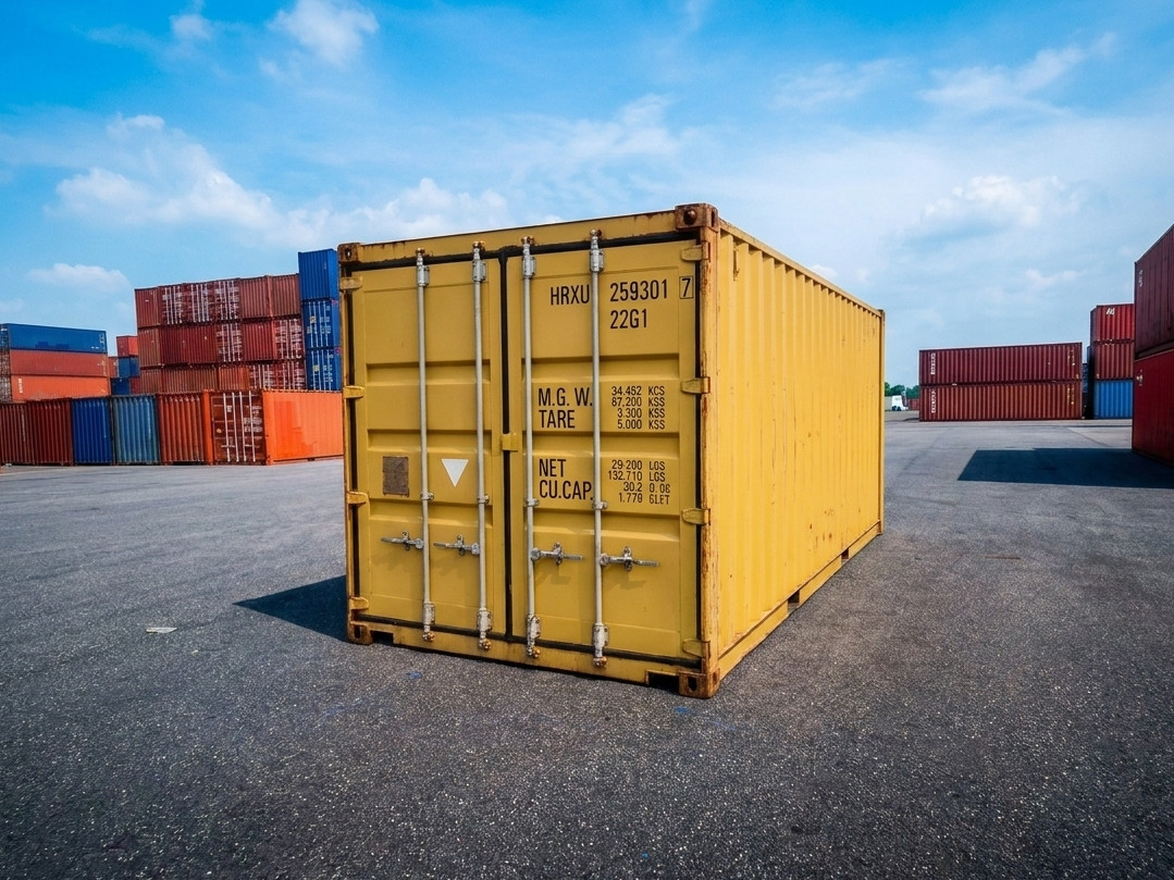 Standaardcontainer van 20 voet