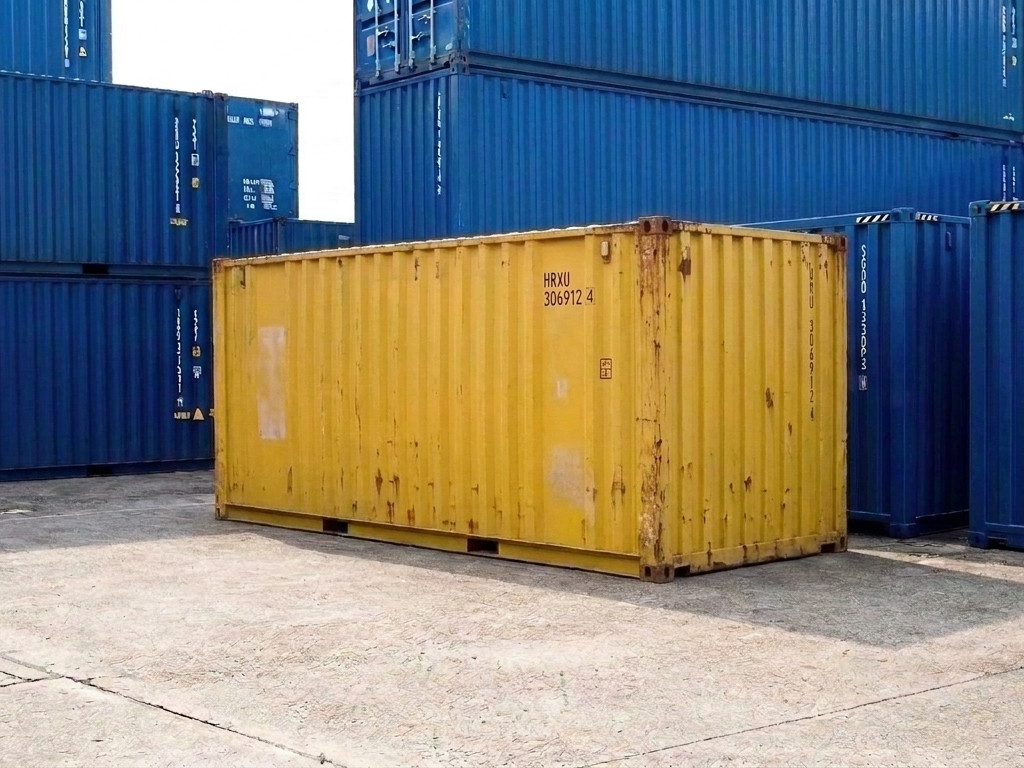 Standaardcontainer van 20 voet