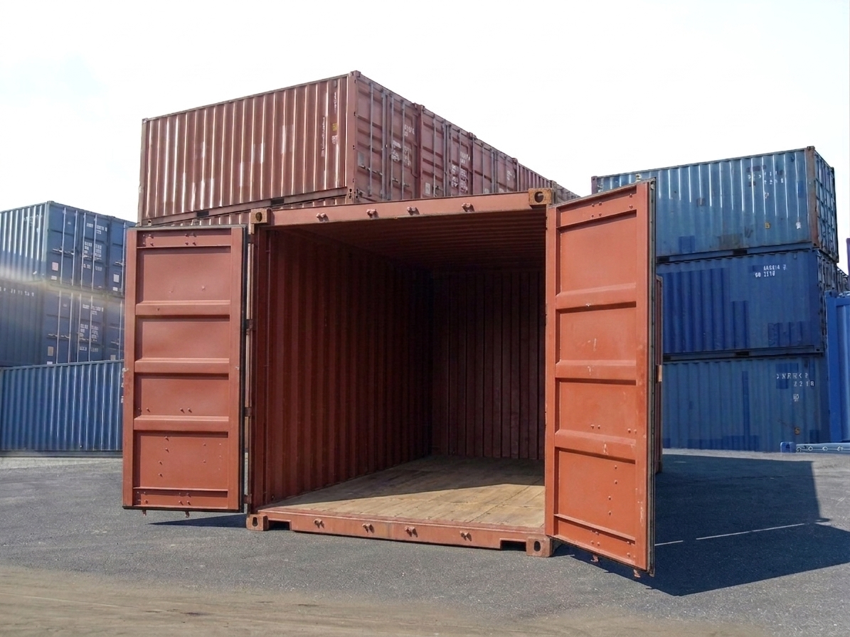 Standaardcontainer van 20 voet