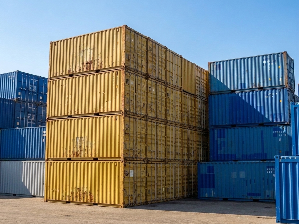 Standaardcontainer van 20 voet