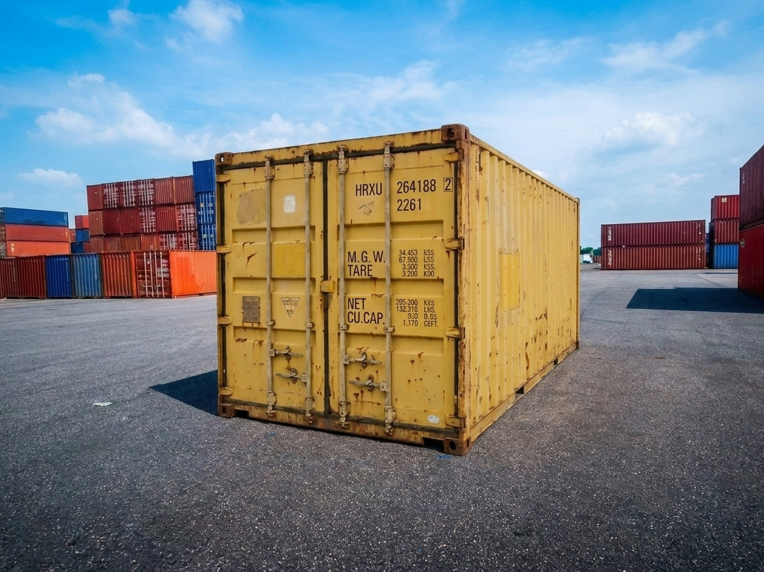Standaardcontainer van 20 voet