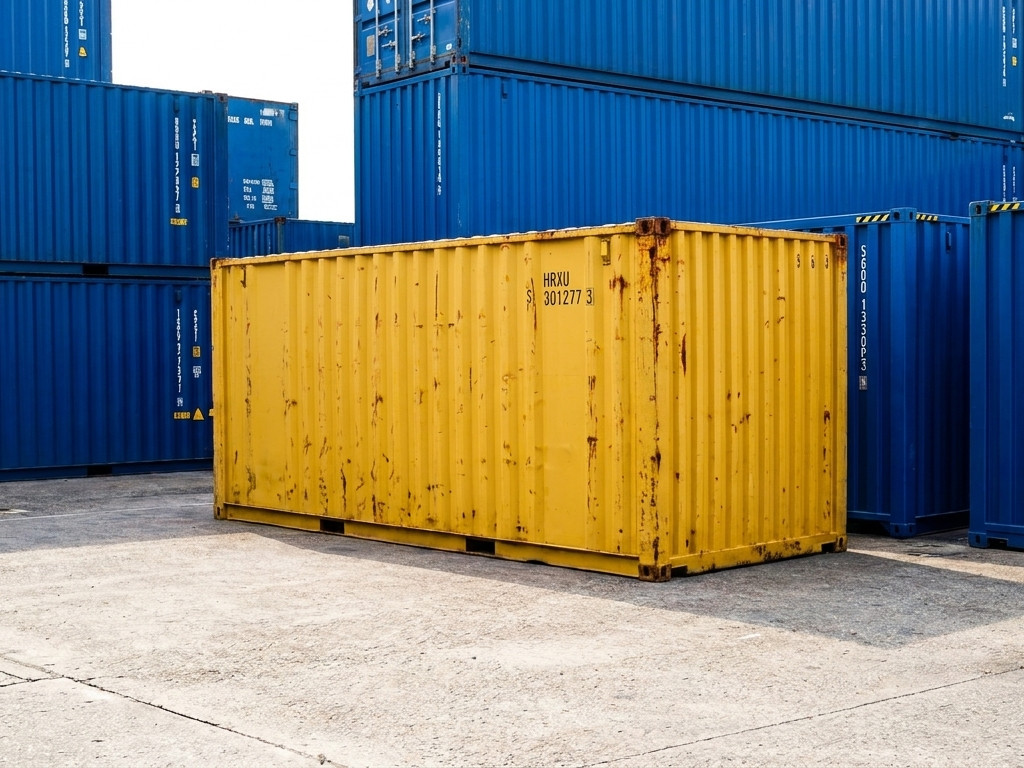 Standaardcontainer van 20 voet