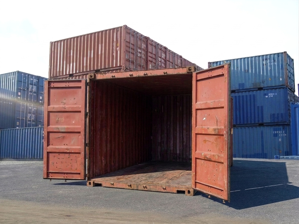 Standaardcontainer van 20 voet
