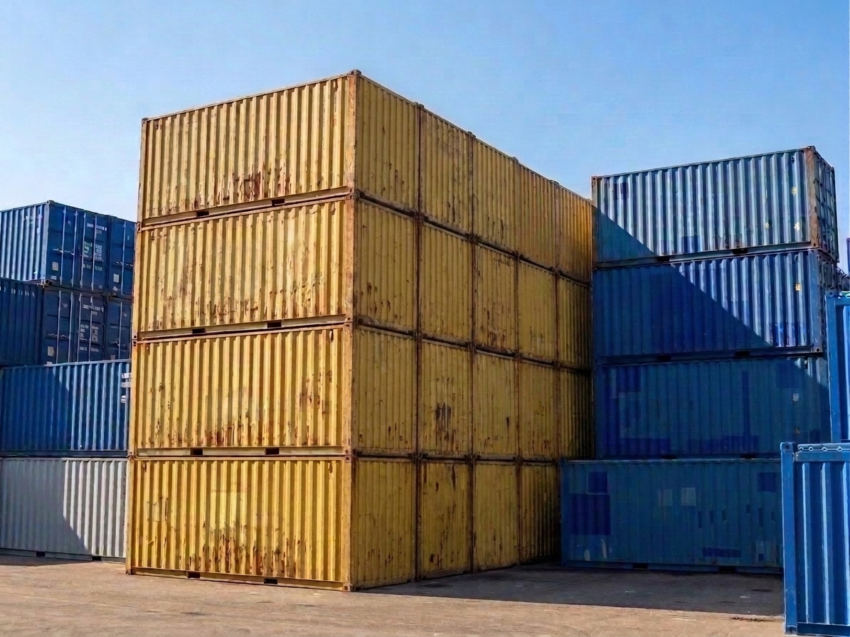 Standaardcontainer van 20 voet