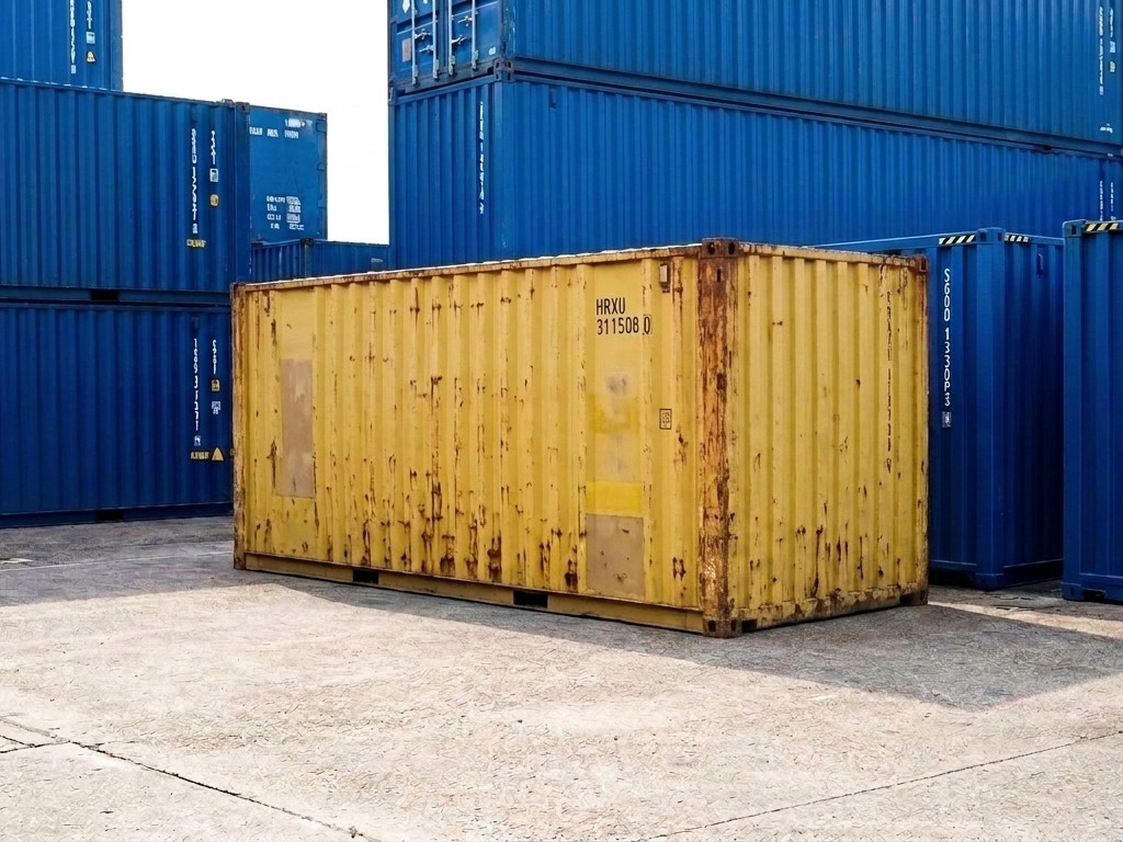 Standaardcontainer van 20 voet