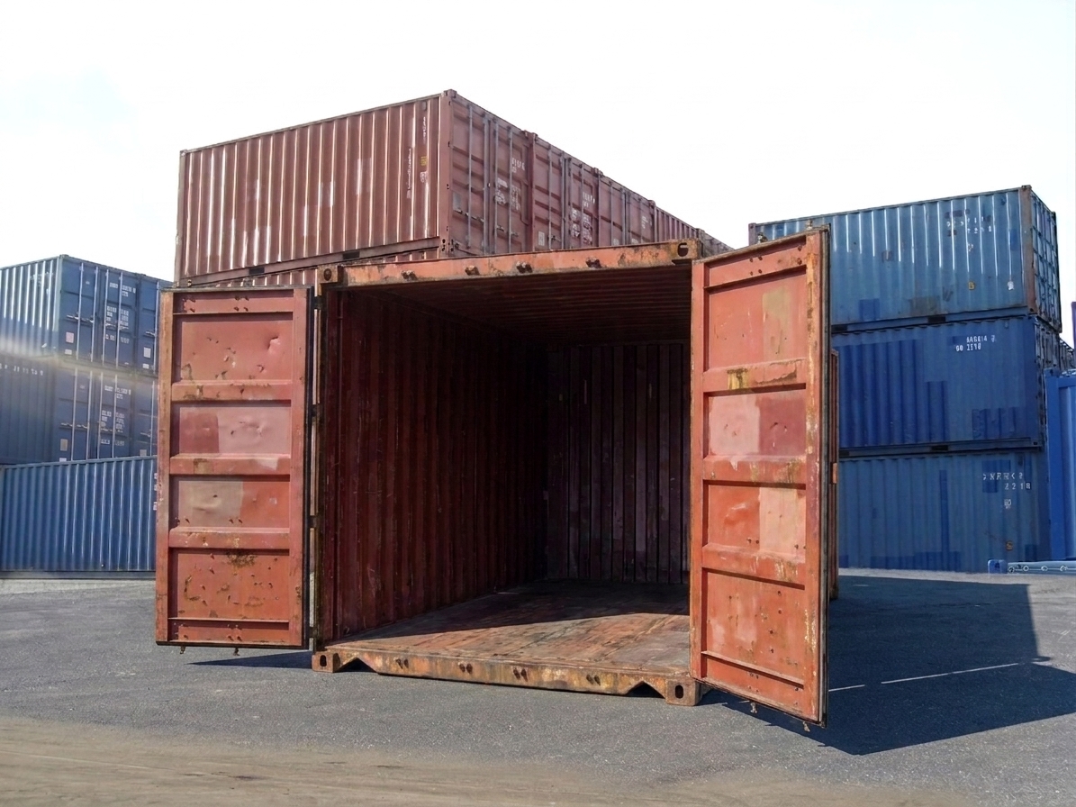 Standaardcontainer van 20 voet