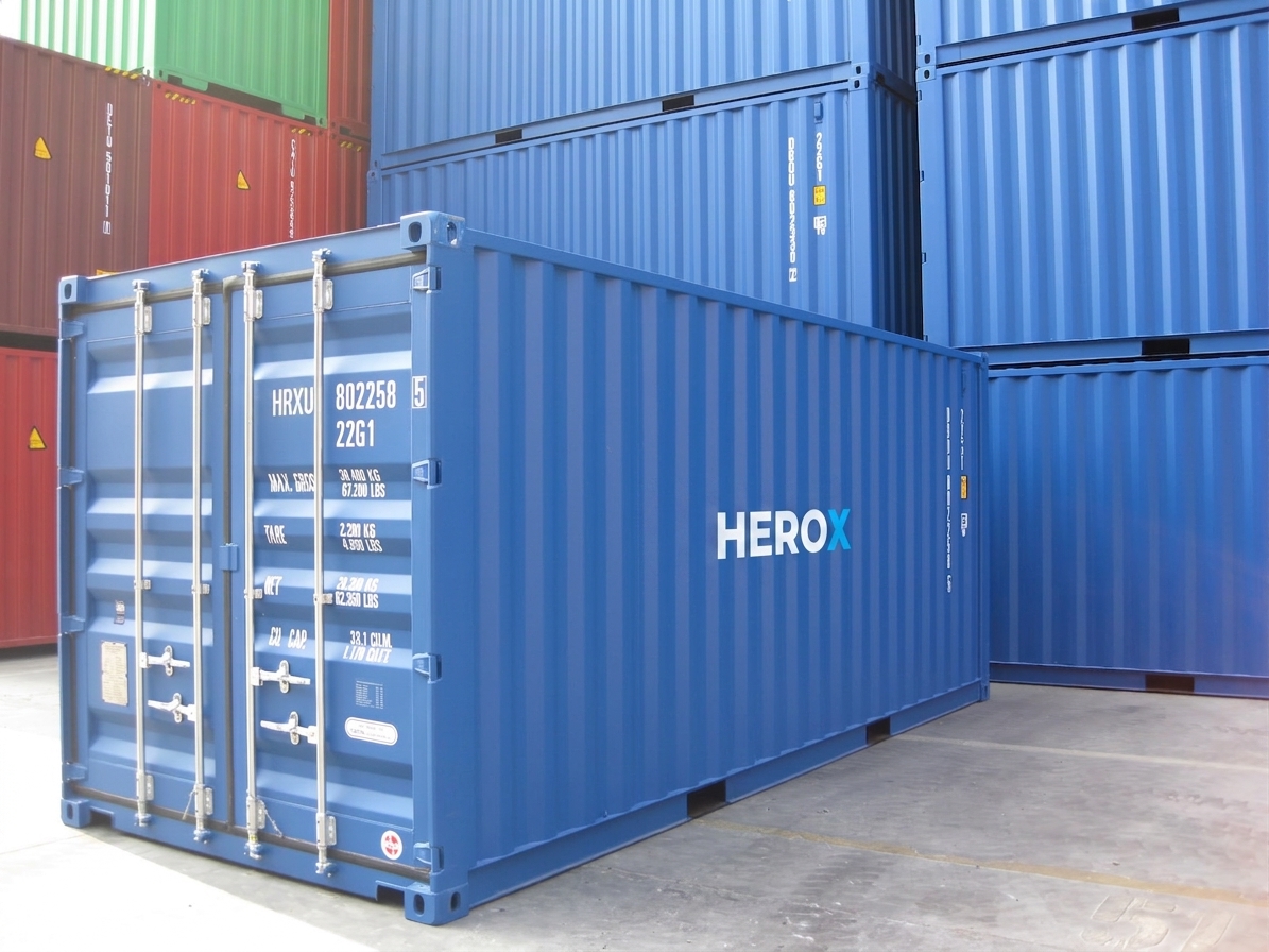 Standaardcontainer van 20 voet