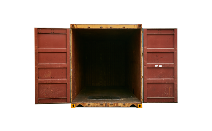Standaardcontainer van 20 voet