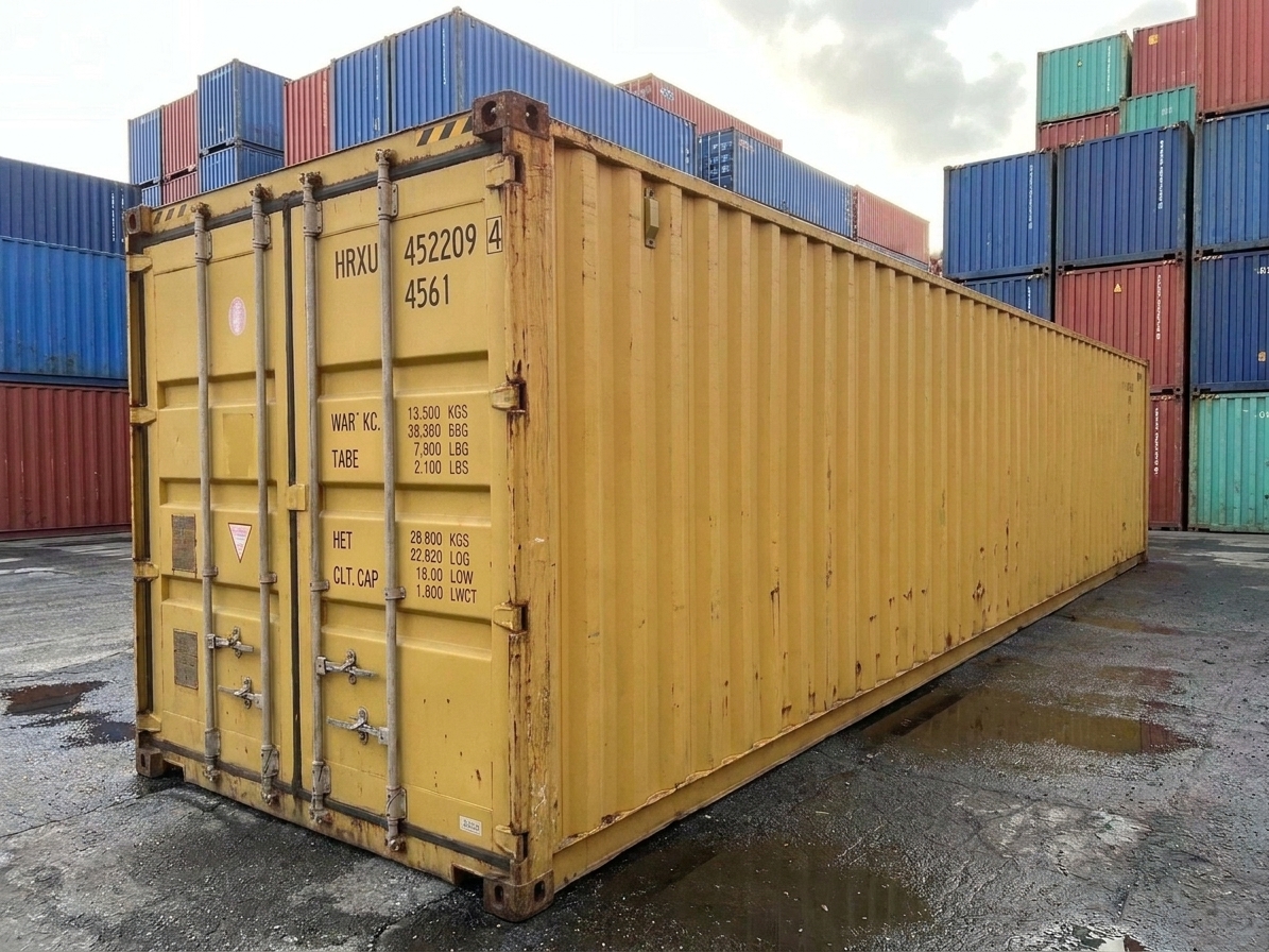 40-voets High Cube-container