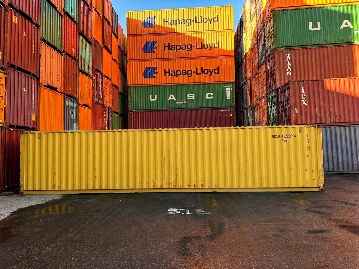 40-voets High Cube-container