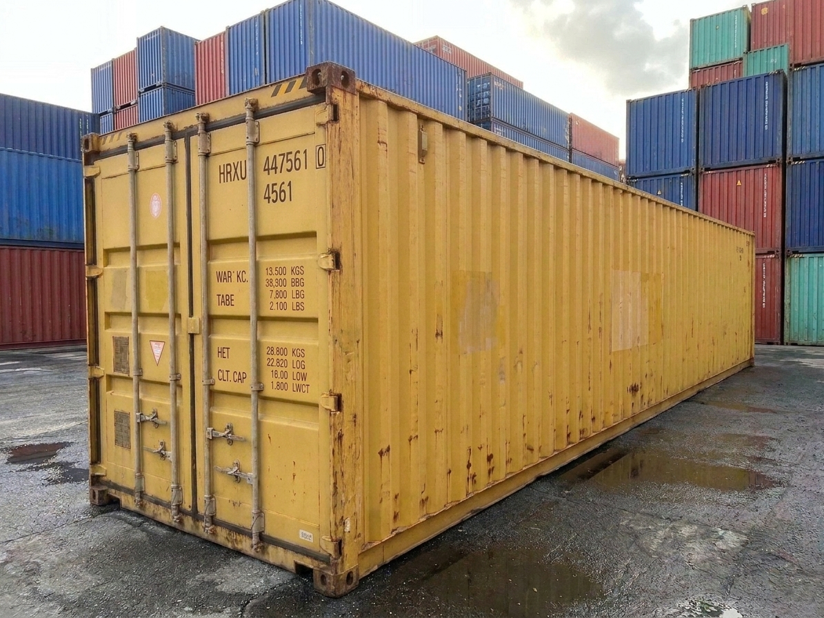 40-voets High Cube-container