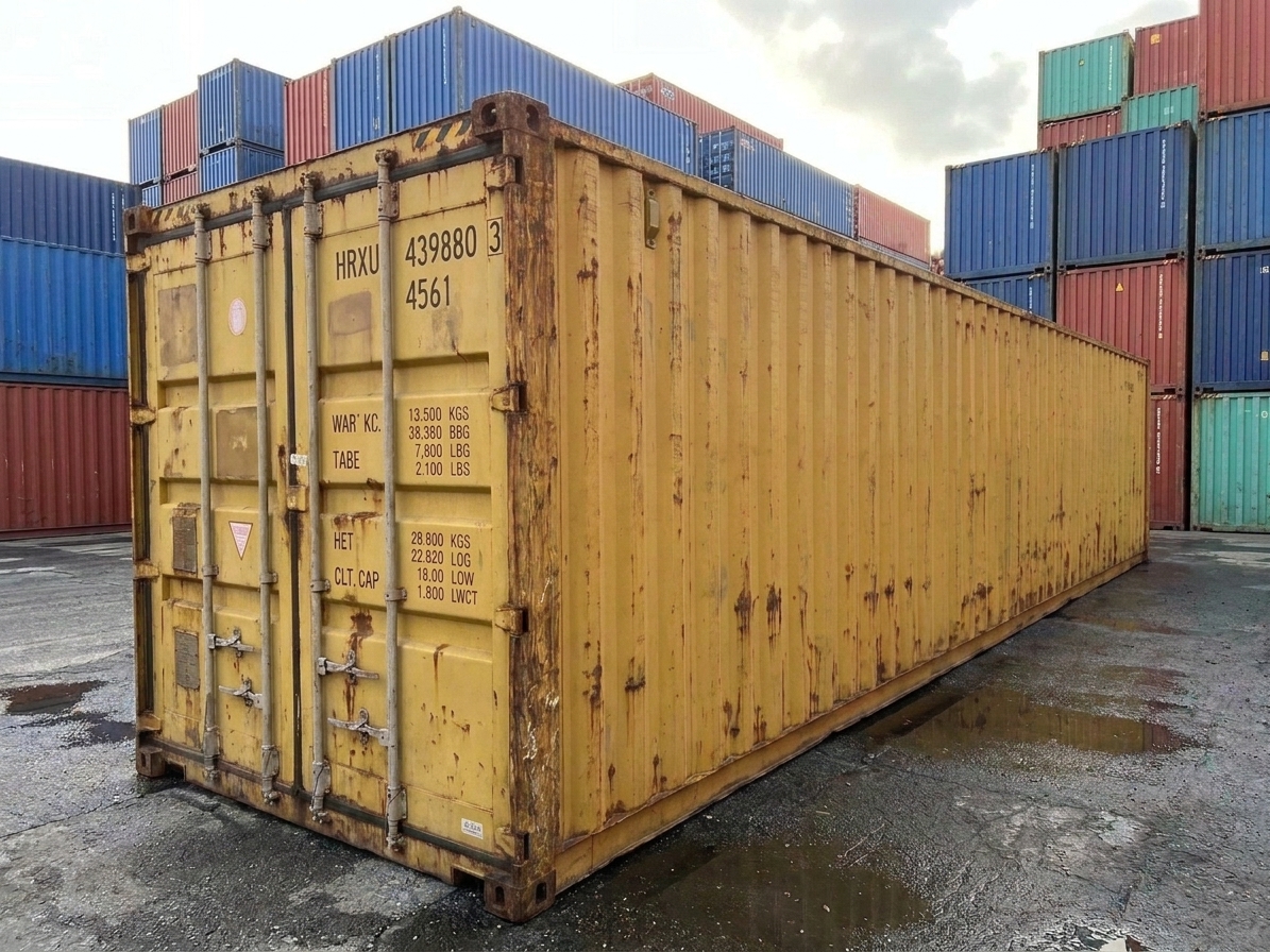 40-voets High Cube-container