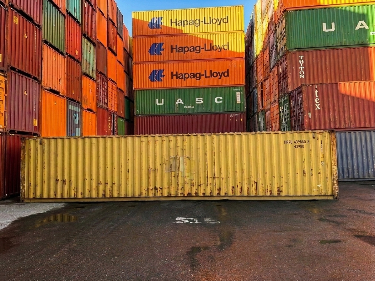 40-voets High Cube-container