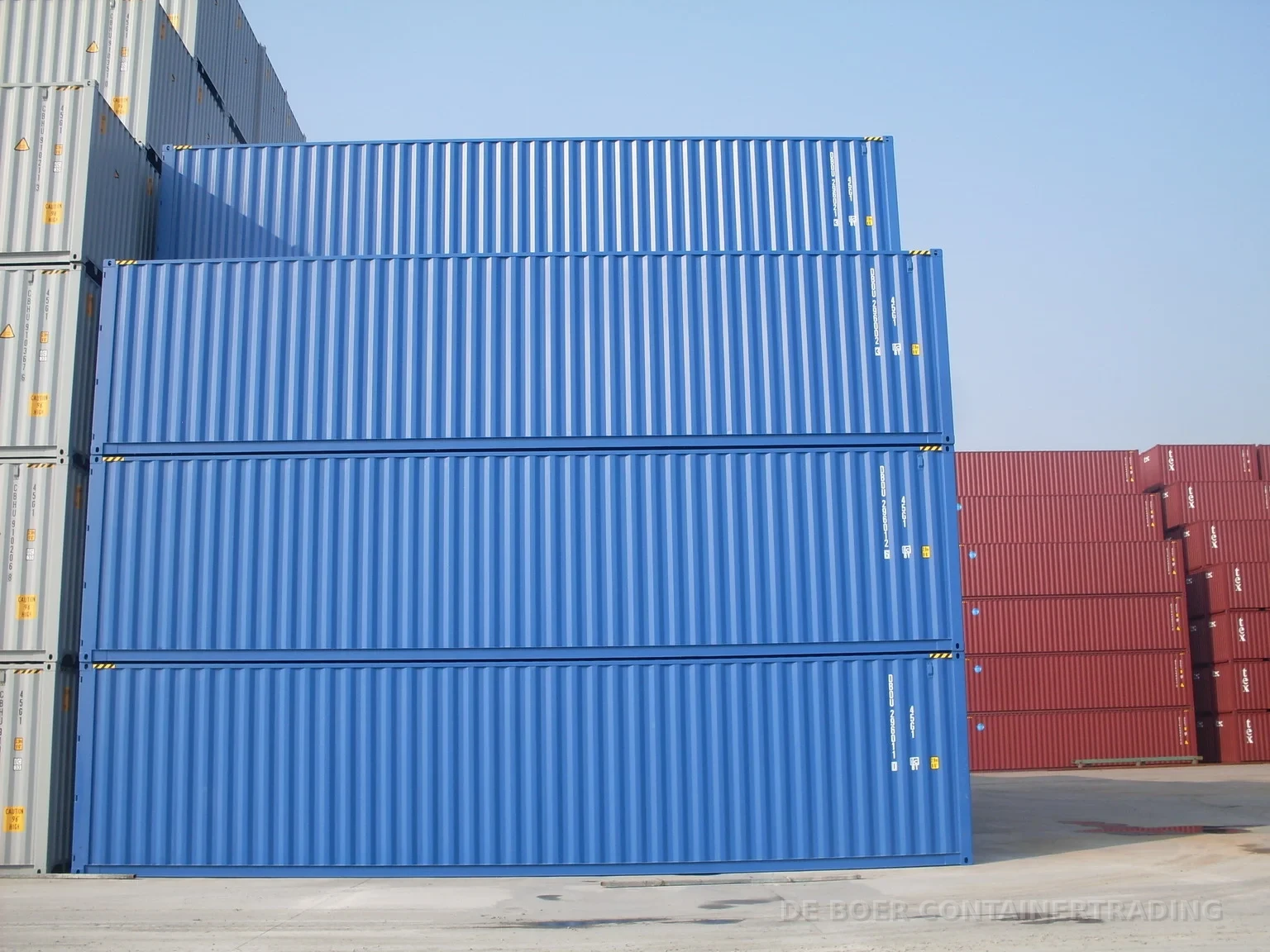 40-voets High Cube-container