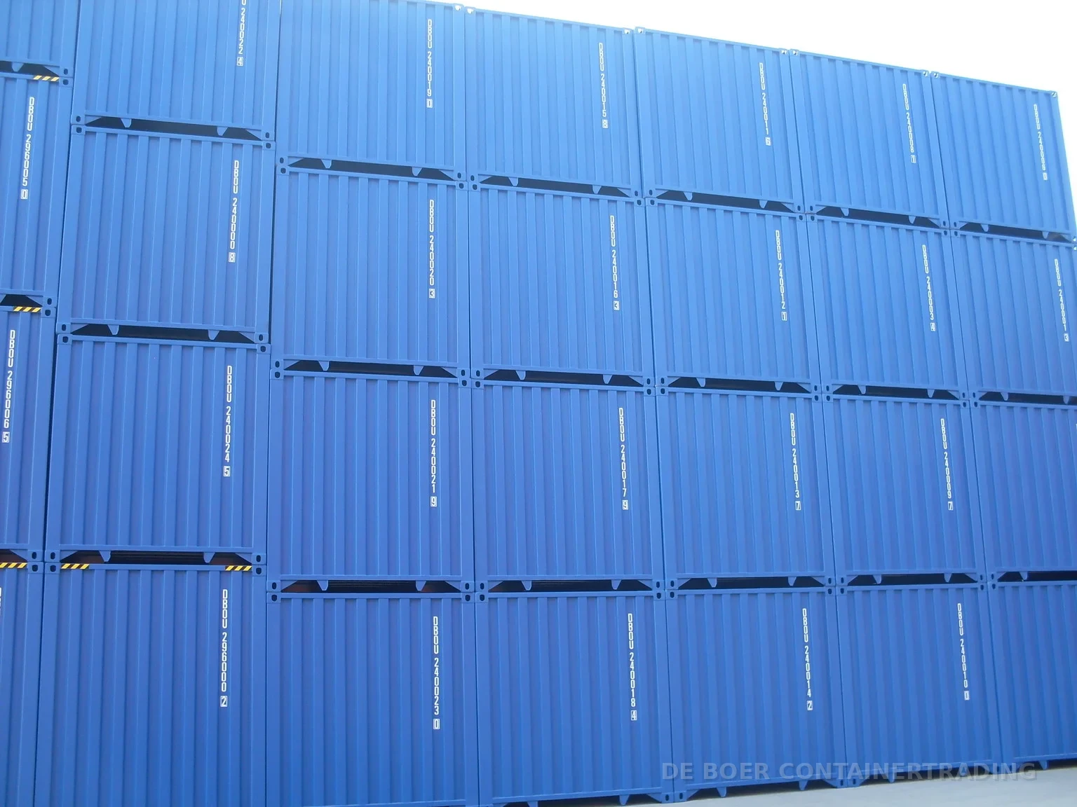 40-voets High Cube-container