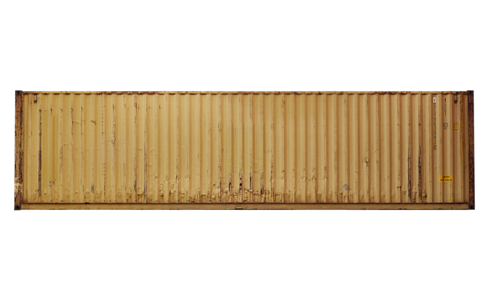 40-voets High Cube-container